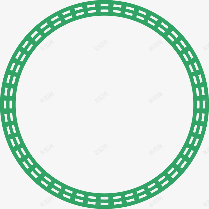 绿色圆圈元素png免抠素材_新图网 https://ixintu.com 卡通虚线圆 可爱圆圈 圆圈 圆圈元素 圆圈素材 圆形 矢量圆圈 虚线圆 虚线圈