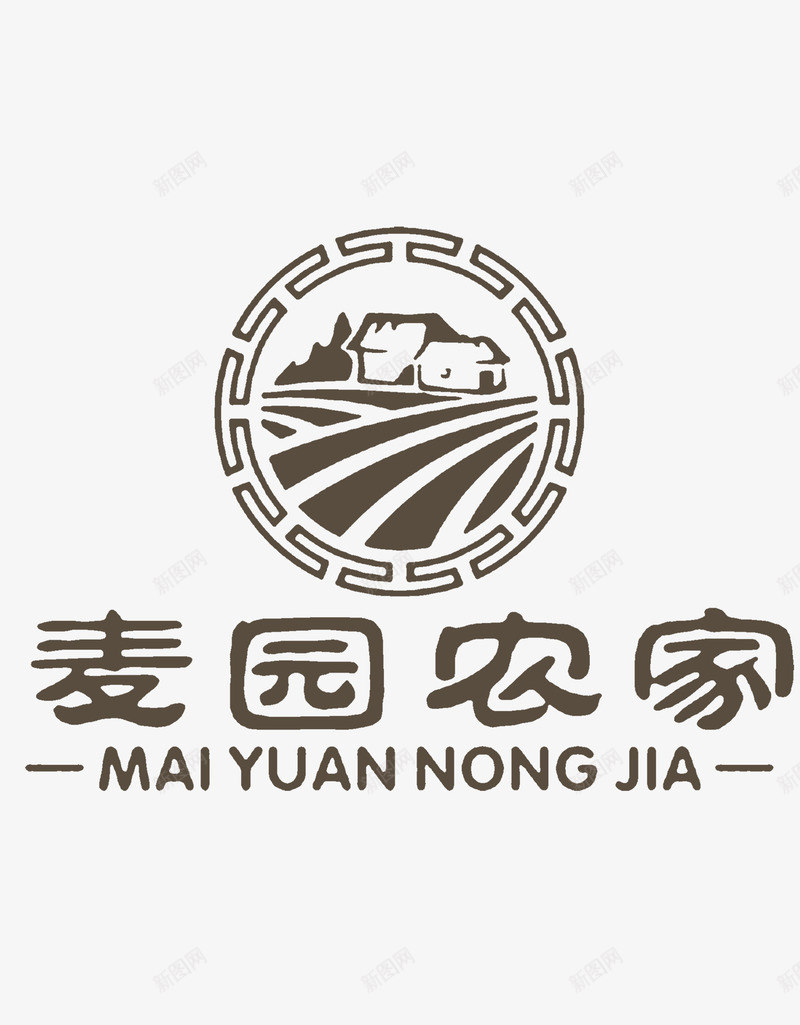 农家菜logo图标png_新图网 https://ixintu.com LOGO logo psd 农家菜 农家菜logo免费下载 农家院 圆形 标志 白色