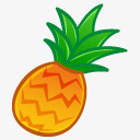 pineapple菠萝水果水果高清图片