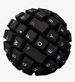 圆形键盘黑色圆形键盘高清图片