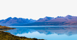 卡波美丽的新西兰特卡波湖高清图片