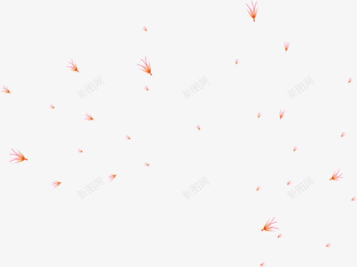 红色时尚手绘羽毛创意png免抠素材_新图网 https://ixintu.com 创意 时尚 红色 羽毛