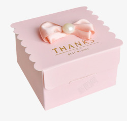原创包装设计粉色甜美系喜糖包装盒高清图片