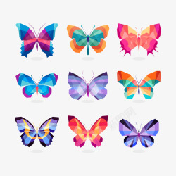 美丽logo设计创意蝴蝶矢量图图标高清图片