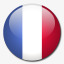 法国人南部和南极土地国旗国圆形素材