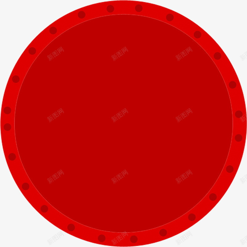 红色灯光圆形标签png免抠素材_新图网 https://ixintu.com 圆形 标签 灯光 红色