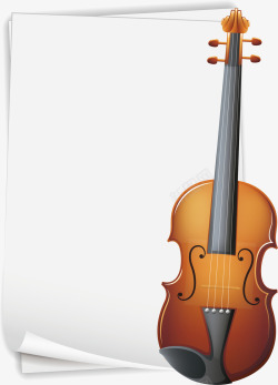 小提琴封面音乐会矢量图素材