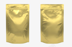真空包装袋金色手绘密封真空包装袋高清图片