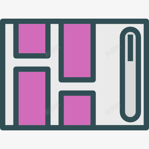 画廊图标png_新图网 https://ixintu.com UI 图片 布局 浏览器侧边栏 画廊