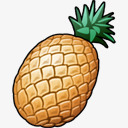 ananas菠萝图标高清图片
