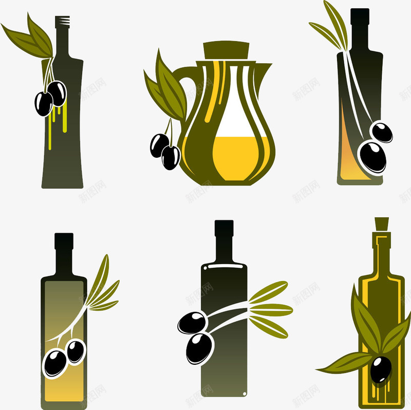 橄榄精油png免抠素材_新图网 https://ixintu.com 广告设计 橄榄标志图片 橄榄油 海报封面素材