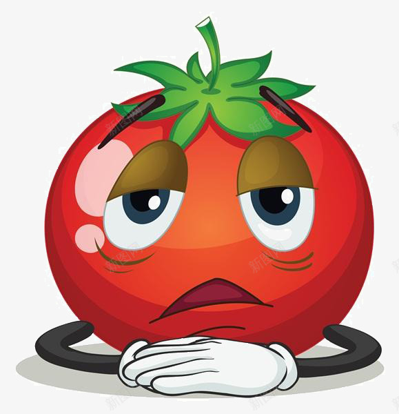 卡通西红柿表情png免抠素材_新图网 https://ixintu.com 免扣西红柿 卡通 表情 西红柿