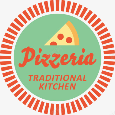 披萨logo图标图标