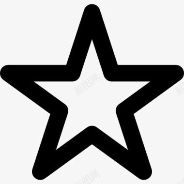 最喜欢的明星的轮廓象征图标图标