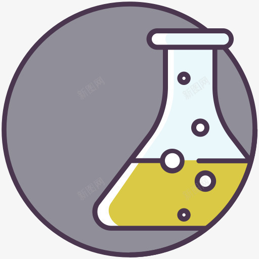 化学瓶液体科学线的颜色组合3png免抠素材_新图网 https://ixintu.com Chemical flask liquid science 化学 液体 瓶 科学