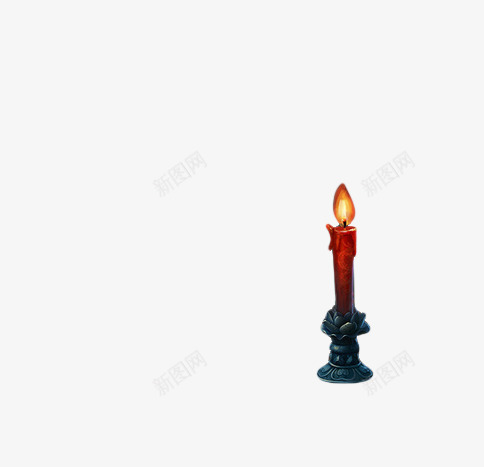 红烛png免抠素材_新图网 https://ixintu.com 古代 古风 蜡烛