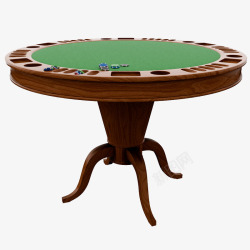 圆形颜色赌博桌子素材