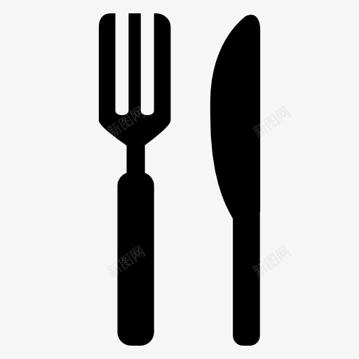 刀叉图标png_新图网 https://ixintu.com 刀叉 刀叉logo 刀叉图案