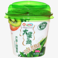 芦荟大果粒酸奶保准素材