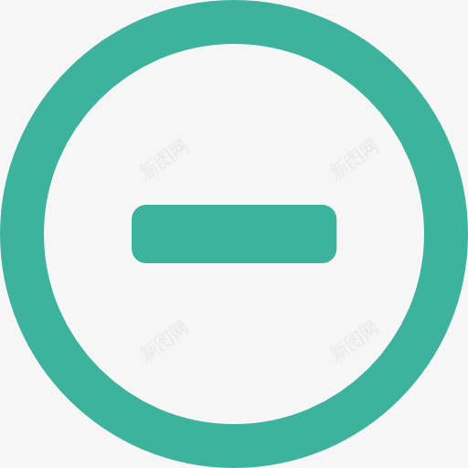 减图标png_新图网 https://ixintu.com UI 减 接口 数学 线