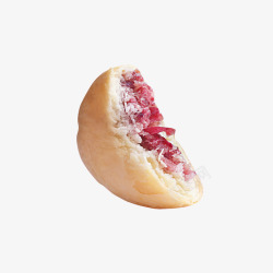 酥化饼产品实物玫瑰鲜花饼展示高清图片