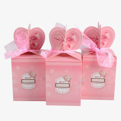 包装好的平安果粉色平安果包装盒高清图片