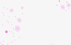 雪人封面紫色唯美雪人装饰封面高清图片