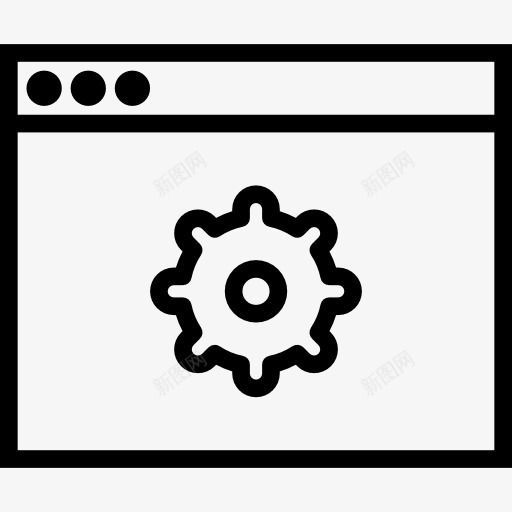 浏览器图标png_新图网 https://ixintu.com UI 互联网接口 浏览器 计算 设置