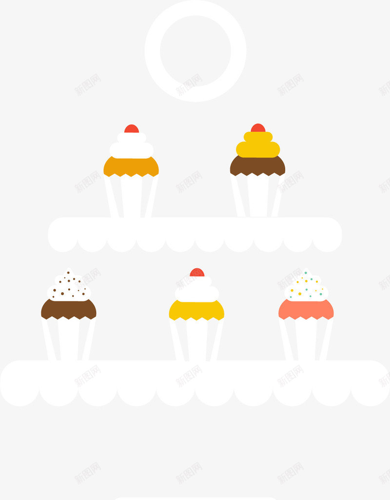 宴会小蛋糕图案png免抠素材_新图网 https://ixintu.com 卡通 婚礼小蛋糕 小点心 小糕点 平面 纸杯蛋糕 蛋糕塔 西点