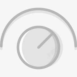 旋转音量轮体积图标高清图片