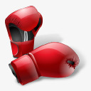 拳击手套箱运动运动素材