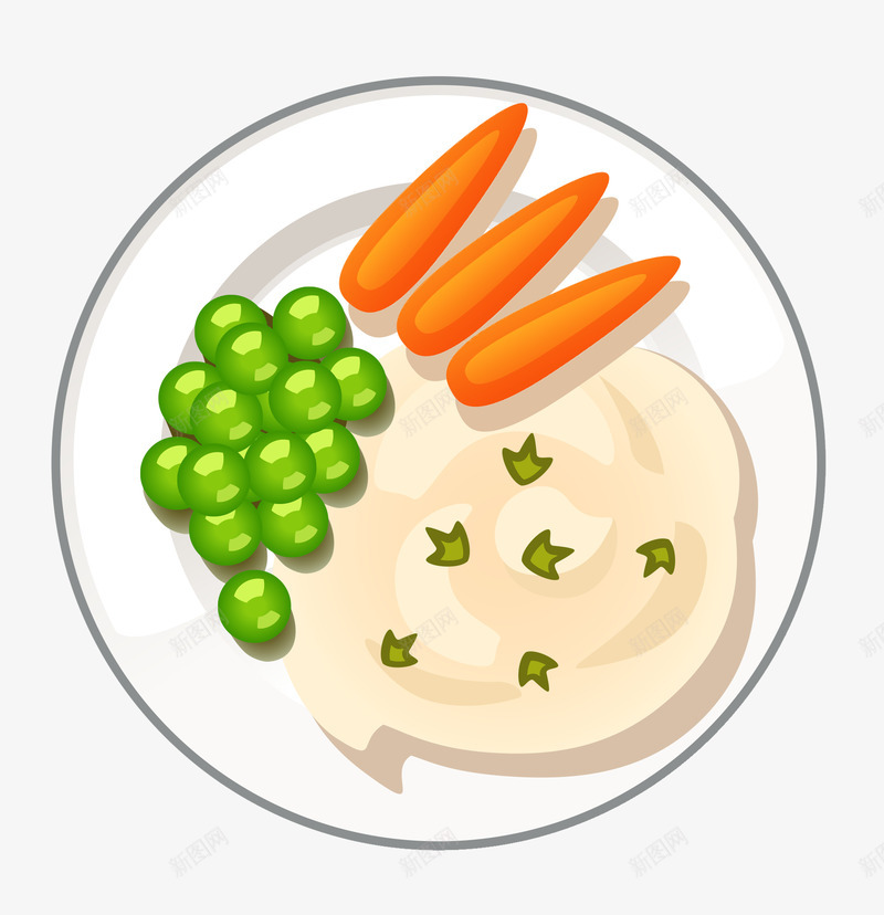 卡通西餐美食图标psd_新图网 https://ixintu.com 卡通 卡通西餐美食图标 图标 美食 萝卜 西餐 青豆