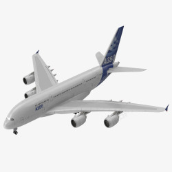 航空飞机A380素材