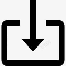 精细的UI箭头符号在一个矩形图标高清图片