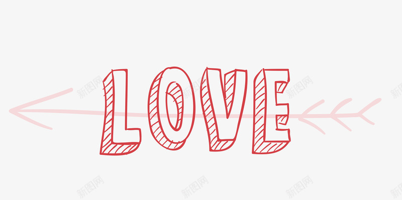 手绘字母简约LOVEpng免抠素材_新图网 https://ixintu.com LOVE 字母 手绘 手绘字母简约设计LOVE 简约 设计
