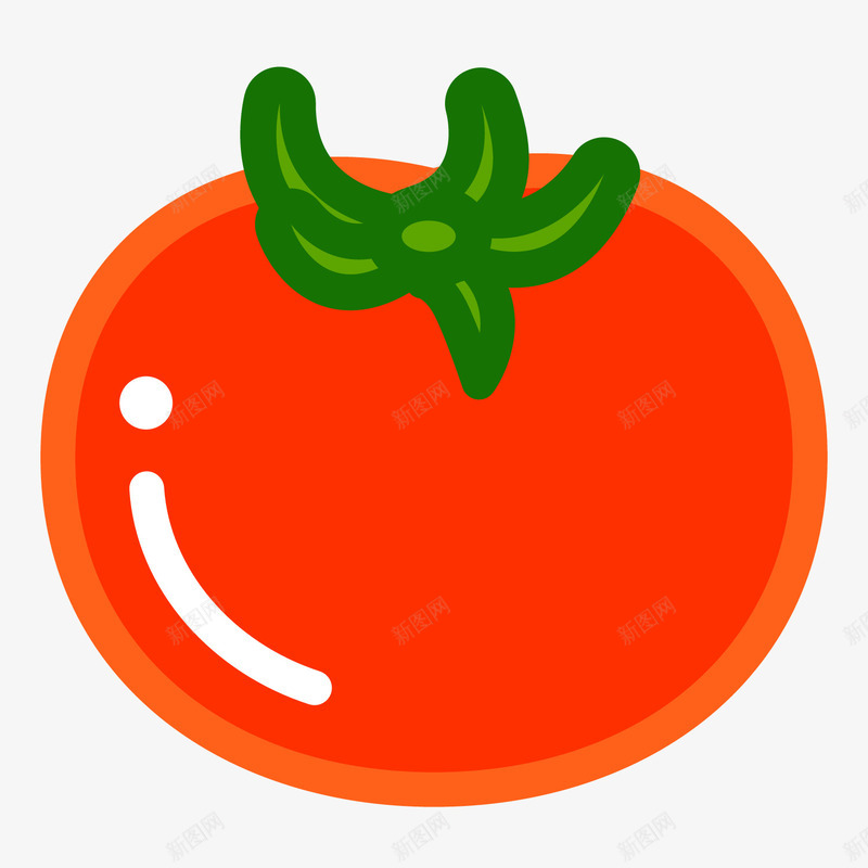 卡通蔬菜维生素营养西红柿png免抠素材_新图网 https://ixintu.com 卡通 维生素 营养 蔬菜 西红柿