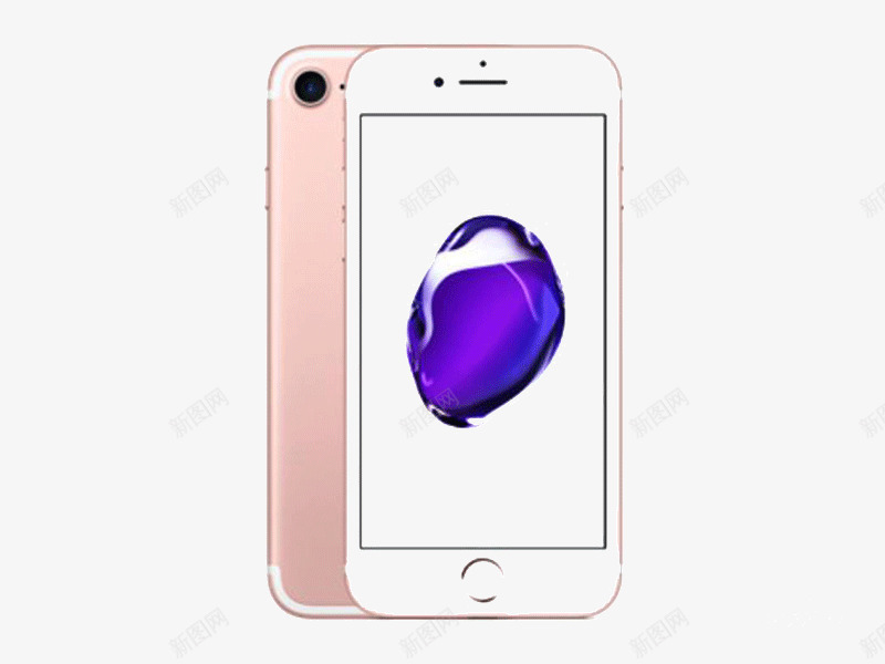 iPhone7玫瑰金色手机png免抠素材_新图网 https://ixintu.com iPhone7 手机 智能手机 玫瑰金色 苹果手机 镀金