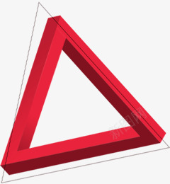 不可能三角形png免抠素材_新图网 https://ixintu.com 三角形 创意 天猫 淘宝