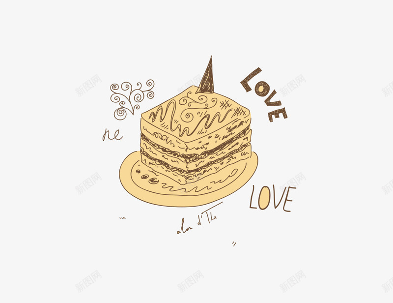 手绘蛋糕lovepng免抠素材_新图网 https://ixintu.com love 手绘蛋糕 甜品 生日元素