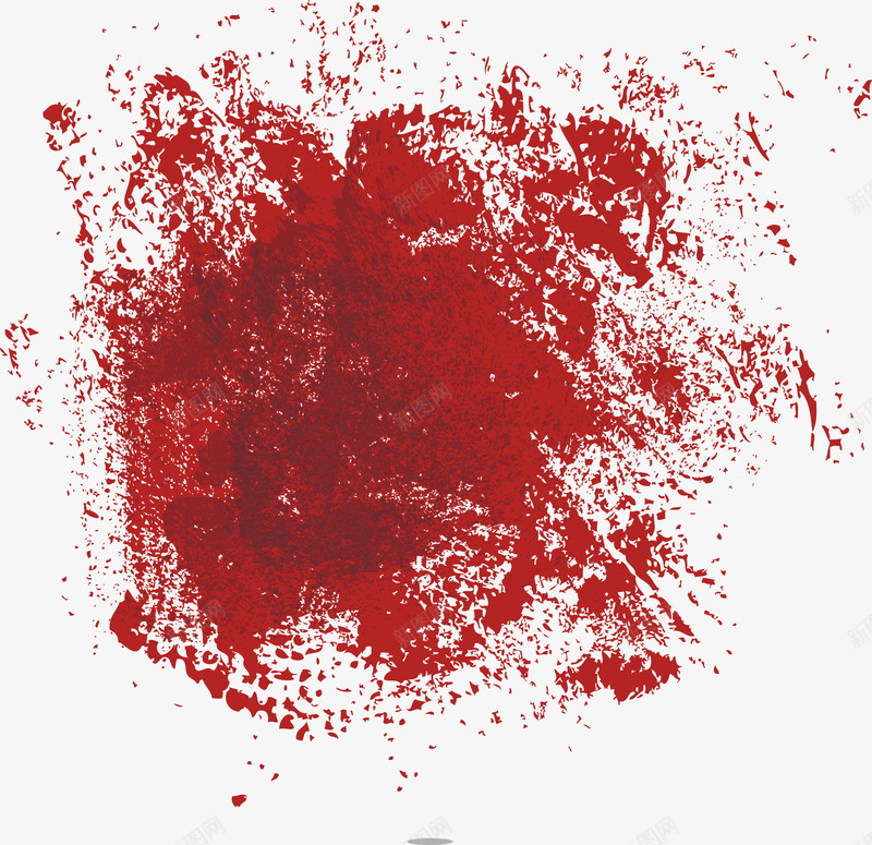 红色立体粉末矢量图ai免抠素材_新图网 https://ixintu.com 矢量素材 立体 粉末 红色 矢量图