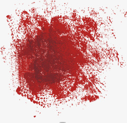 红色立体粉末矢量图素材