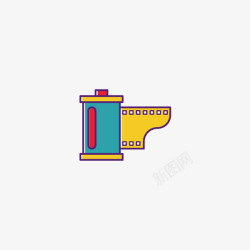 文艺卡通小清新插画广告电影素材