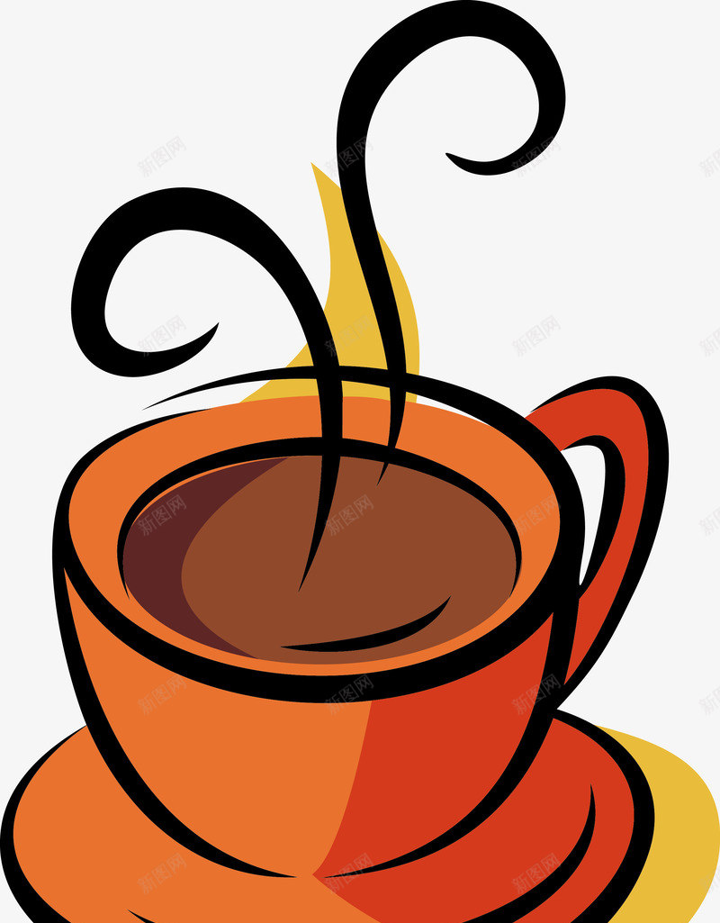 手绘奶茶饮品png免抠素材_新图网 https://ixintu.com 卡通杯子 可爱 咖啡 咖啡烟 奶茶 手绘 杯子 热气 焦糖奶茶 饮品 饮料 香气