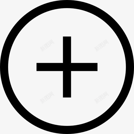 添加圆形按钮图标png_新图网 https://ixintu.com 加上按钮 圆形按钮 圆形的UI 圈 标志 添加 界面 符号