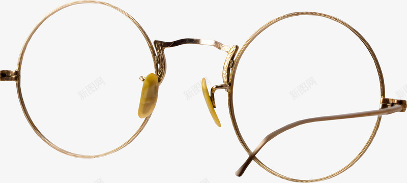 圆形复古眼镜png免抠素材_新图网 https://ixintu.com 免抠 圆形 复古眼镜 素材
