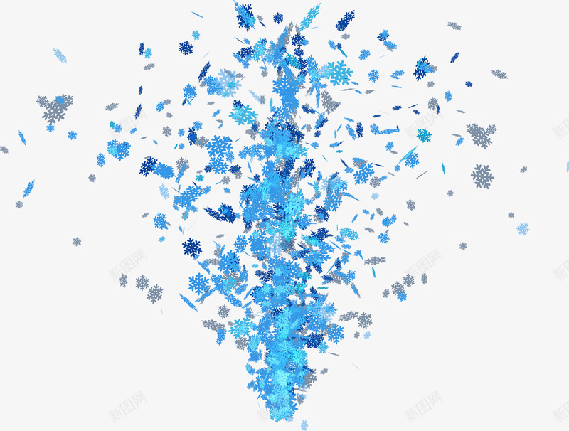 蓝色碎片漂浮装饰矢量图eps免抠素材_新图网 https://ixintu.com 手绘 漂浮 矢量蓝色 碎片 蓝色 装饰 矢量图