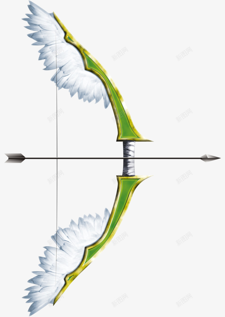 射箭png免抠素材_新图网 https://ixintu.com 武器 箭 羽毛