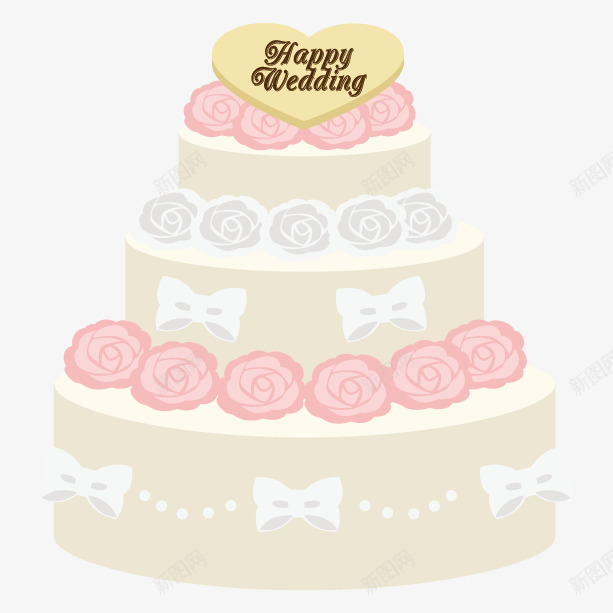 婚庆卡通蛋糕图标png_新图网 https://ixintu.com 婚礼剪影 婚礼图标 婚礼素描 小清新 结婚 蛋糕