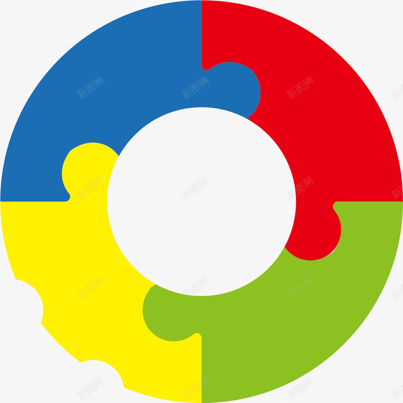 圆环卡通拼图矢量图eps免抠素材_新图网 https://ixintu.com 卡通拼图 圆环拼图 彩色 拼图 拼图玩具 拼图碎片 矢量拼图 矢量图