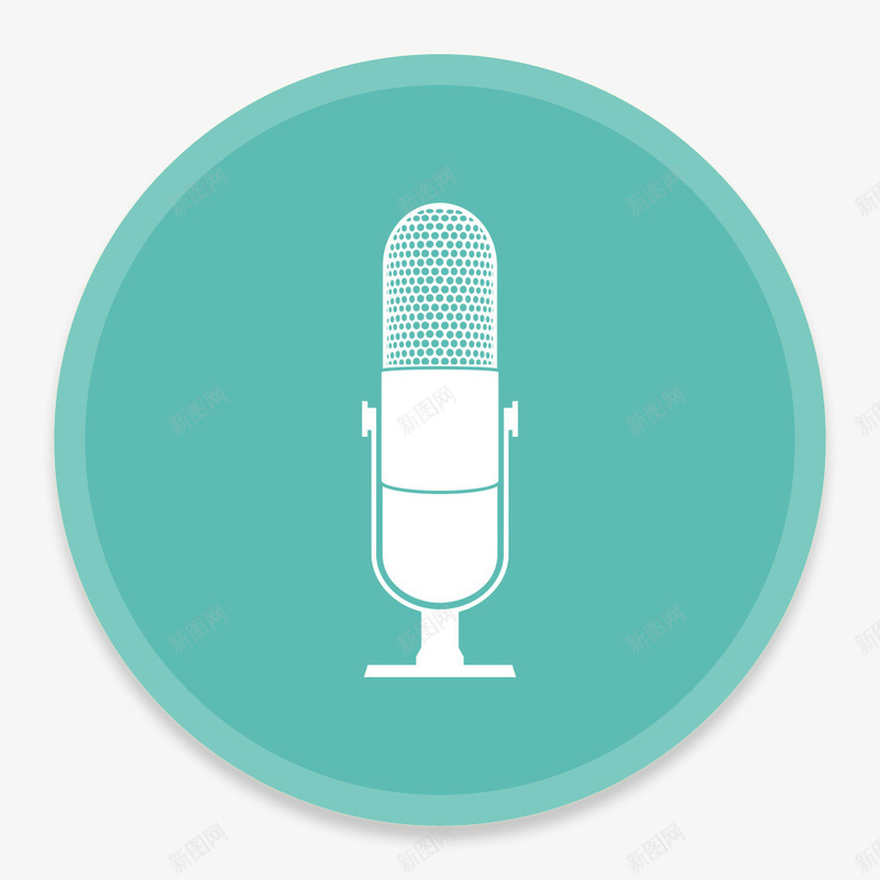 麦克风ButtonUIRequestsicons图标png_新图网 https://ixintu.com Microphone 麦克风